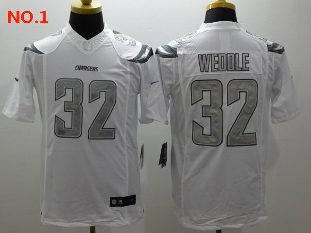 Men's Los Angeles Chargers #32 Eric Weddle Jerseys-11